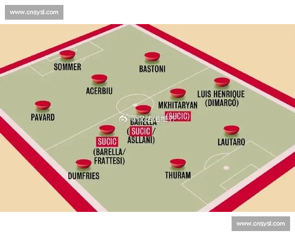 苏契奇替补首秀 + 巴雷拉改后腰!国米世俱杯战平蒙特雷战术解析